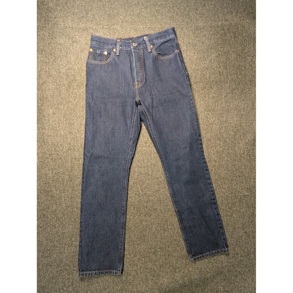 Levi's‎ 501 Jeans Big E Men's Size 28 X 30  Premium Dark Wash Mid Rise Pants